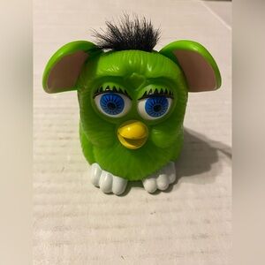 Furby 1998 green VTG McDonald’s happy meal toy